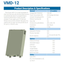 Load image into Gallery viewer, AIR DRYER, 12L per minute dry air for ozone generator feed, self regenerating. MADE IN CANADA