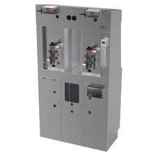 Load image into Gallery viewer, Back view of the BFDSA-2 water dispenser showing UV and ozone generator as well as power bar. MADE IN CANADA