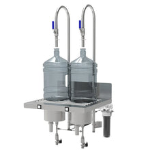 Load image into Gallery viewer, SS counter top 18.9L bottle ozone rinser and filler. For self serve waterstores. MADE IN CANDA