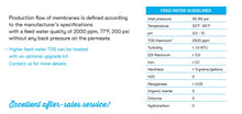 Load image into Gallery viewer, 138,000 - 230,000 GPD Reverse Osmosis System  Feed Water Specifications 