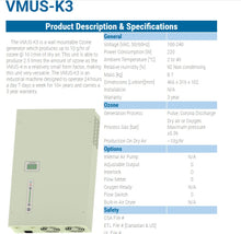 Load image into Gallery viewer, OMS8-ORP Ozone Mixing System 35 GPM - Ozone Water Treatment System